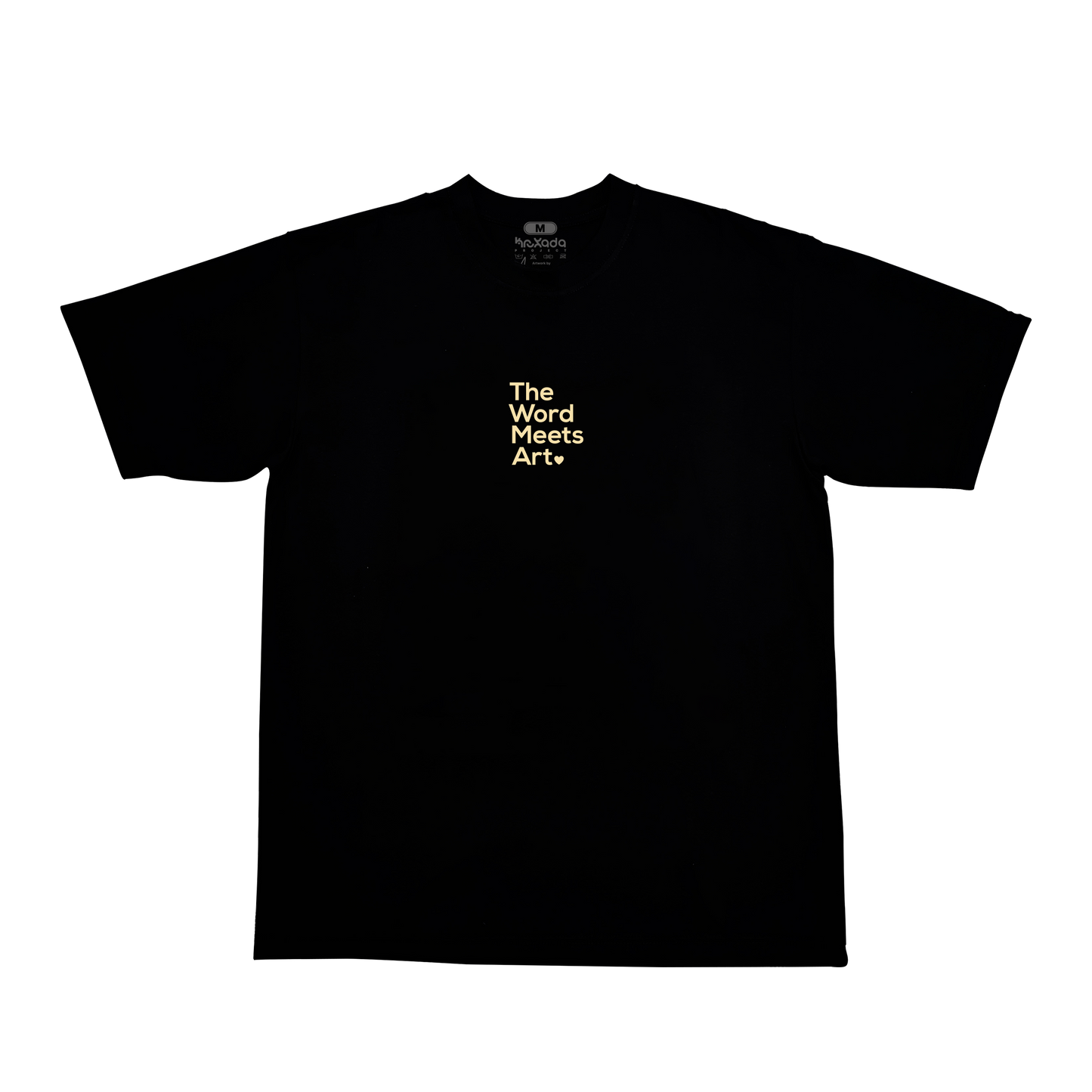 Perfect Love Casts Out Fear No.006 Limited Edition Art Shirt / Black Colorway