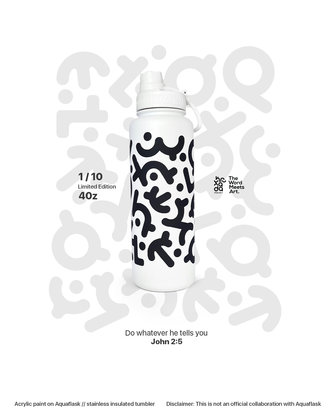 1 of 10 No.001  Do Whatever He Tells You // Aquaflask