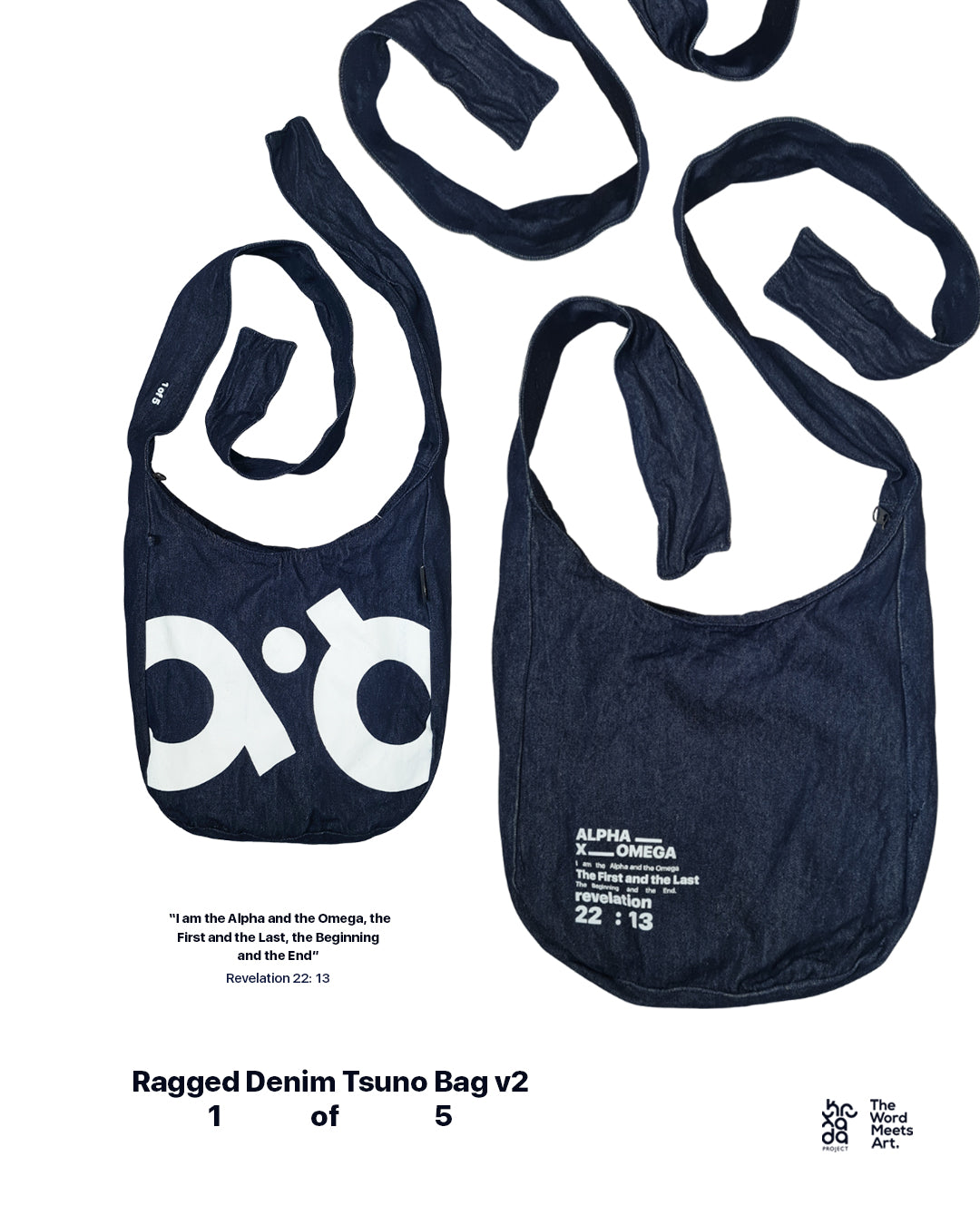 Ragged Denim Tsuno Bag v2