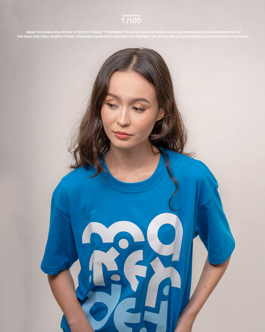 Mater Dei Artshirt // Blue Colorway