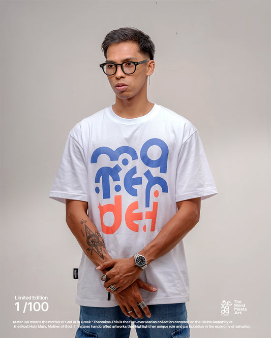 Mater Dei Artshirt // White Colorway