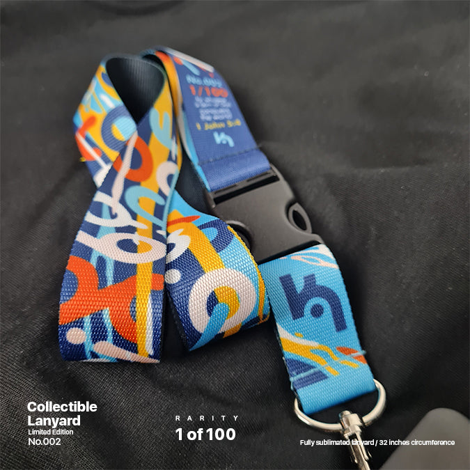 No.002 Collectible Lanyard 1 of 100